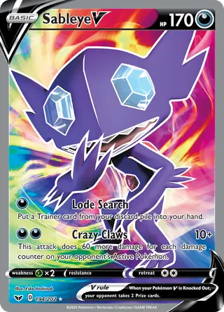 Carta Sableye V