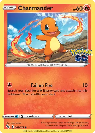 Carta Charmander
