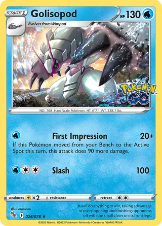 Carta Golisopod