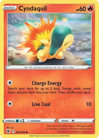 Carta Cyndaquil