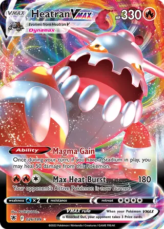 Carta Heatran VMAX