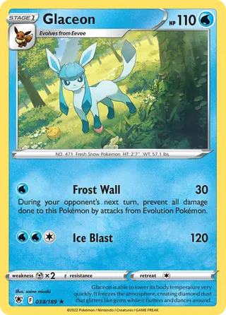 Carta Glaceon