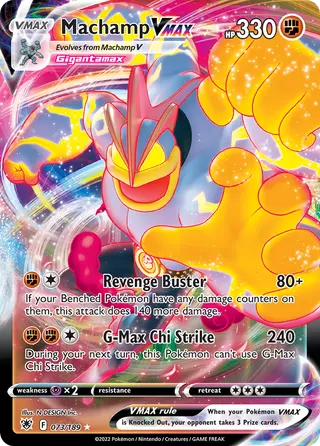 Carta Machamp VMAX