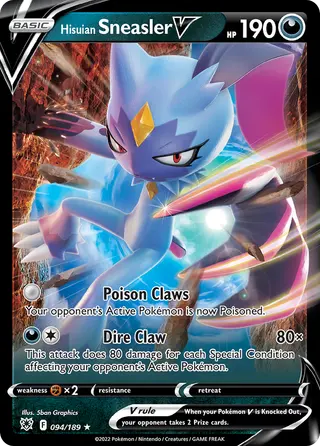 Carta Sneasler de Hisui V