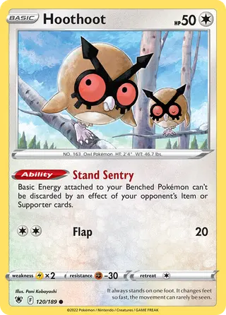 Carta Hoothoot