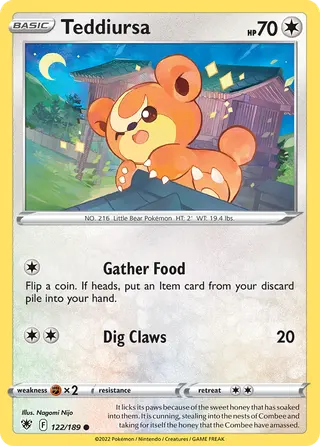 Carta Teddiursa