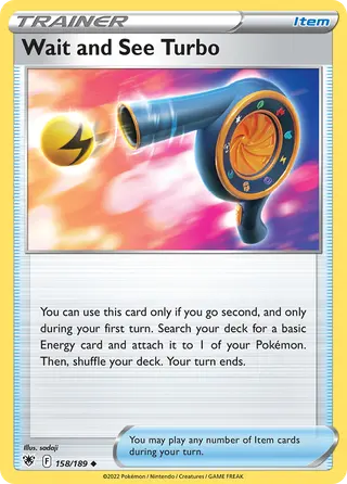 Carta Esperar para Ver Turbo