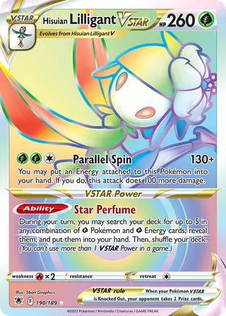 Carta Lilligant de Hisui V-ASTRO