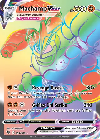 Carta Machamp VMAX