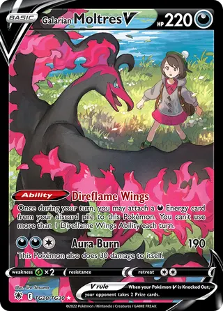 Carta Moltres de Galar V