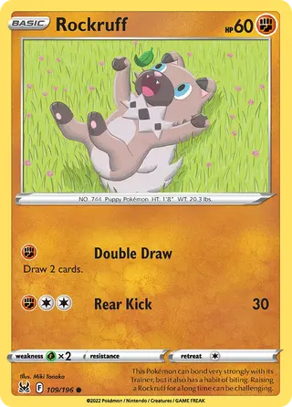 Carta Rockruff