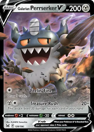 Carta Perrserker de Galar V