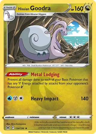 Carta Goodra de Hisui