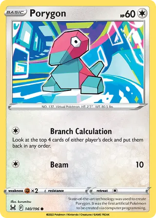 Carta Porygon