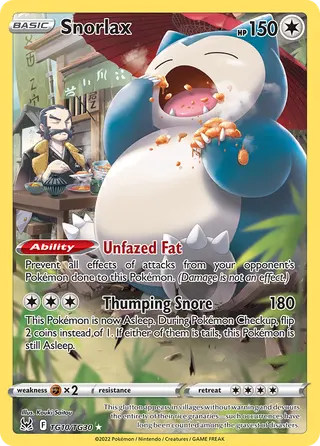 Carta Snorlax