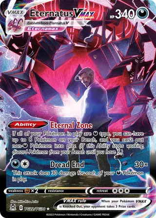 Carta Eternatus VMAX