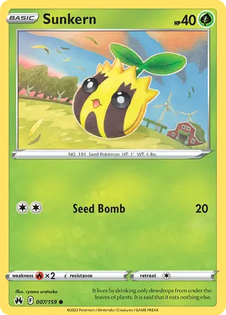 Carta Sunkern