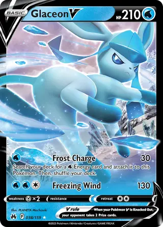 Carta Glaceon V