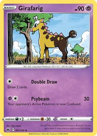 Carta Girafarig