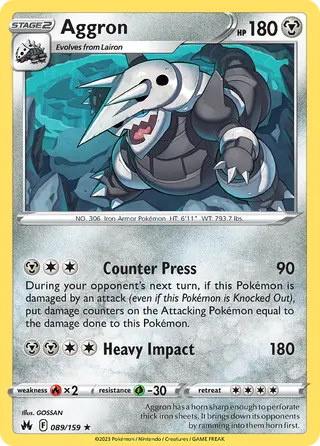 Carta Aggron