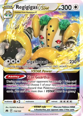 Carta Regigigas V-ASTRO