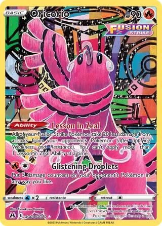 Carta Oricorio