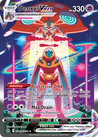 Carta Deoxys VMAX