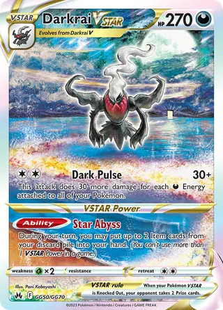 Carta Darkrai V-ASTRO