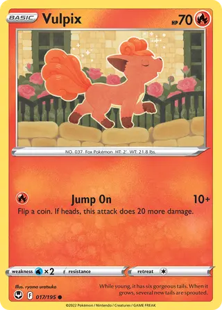 Carta Vulpix