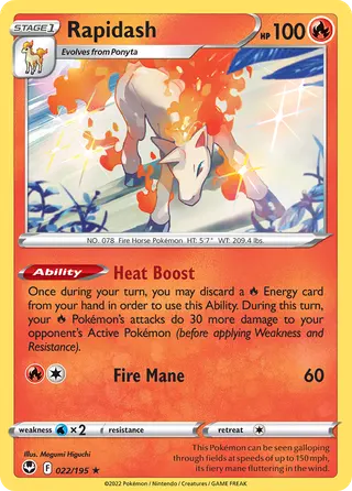 Carta Rapidash