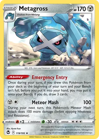 Carta Metagross