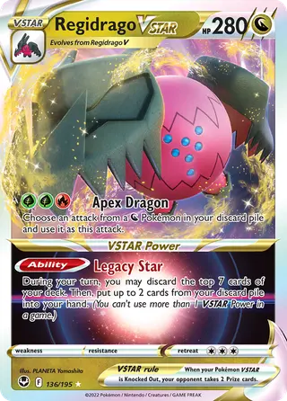 Carta Regidrago V-ASTRO