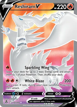 Carta Reshiram V