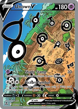Carta Unown V