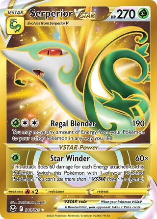 Carta Serperior V-ASTRO