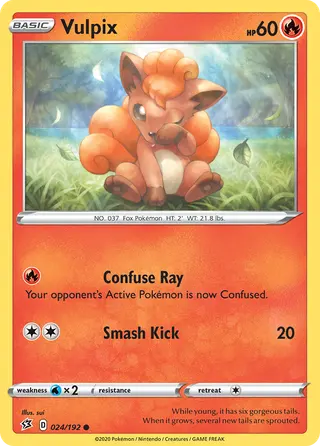 Carta Vulpix