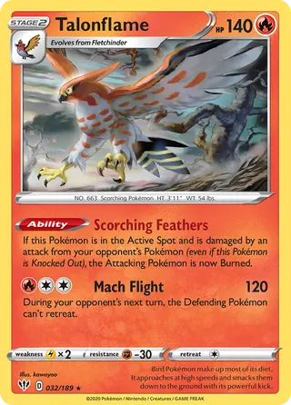 Carta Talonflame