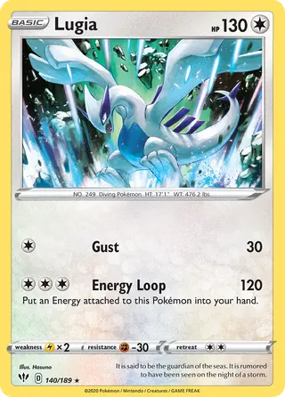 Carta Lugia