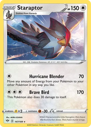 Carta Staraptor