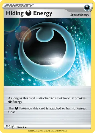 Carta Energia Darkness Oculta