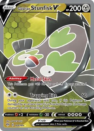 Carta Stunfisk de Galar V