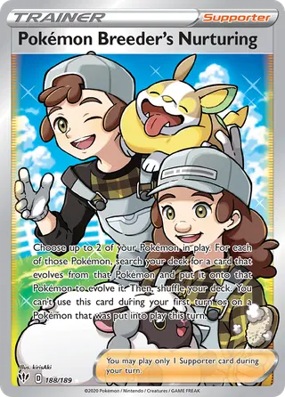 Carta Cuidado dos Criadores de Pokémon