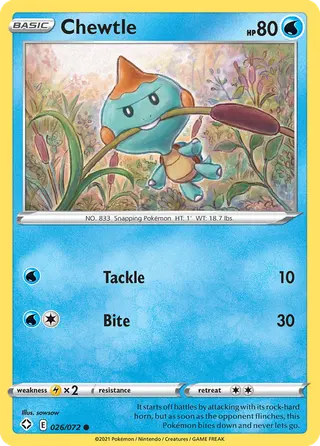 Carta Chewtle