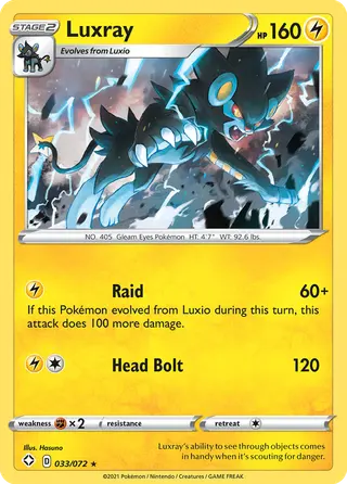 Carta Luxray