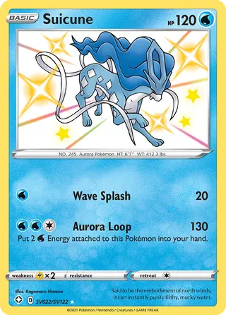 Carta Suicune