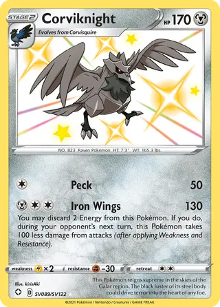 Carta Corviknight