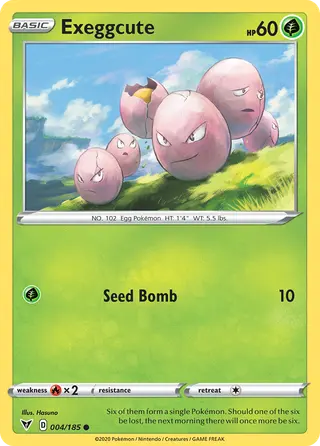 Carta Exeggcute