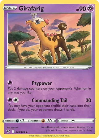 Carta Girafarig