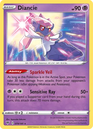 Carta Diancie