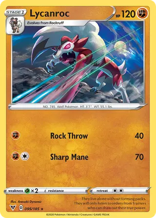 Carta Lycanroc